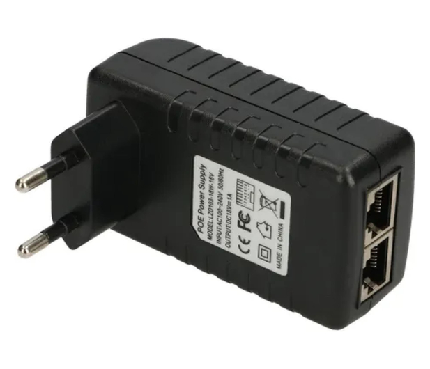 ExtraLink POE-18-18W Zasilacz PoE 18V, 1A, 18W, wtyk do gniazda elektr - 1541590 - zdjęcie 3